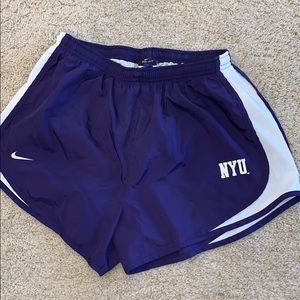 NYU Nike Tempo Running Shorts